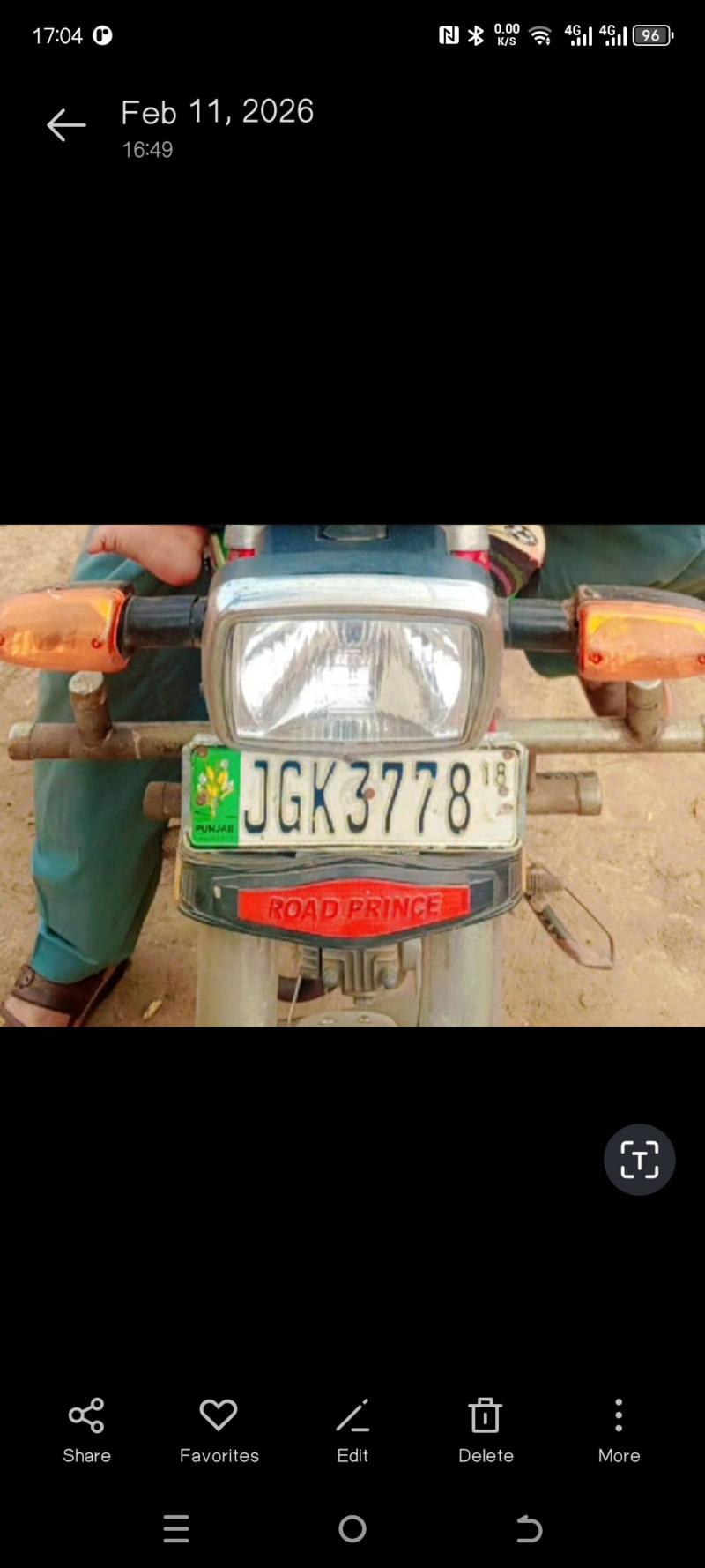 Road Prince 70 bike