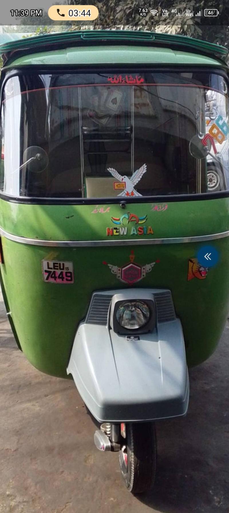 New Asia Auto Rikshaw
