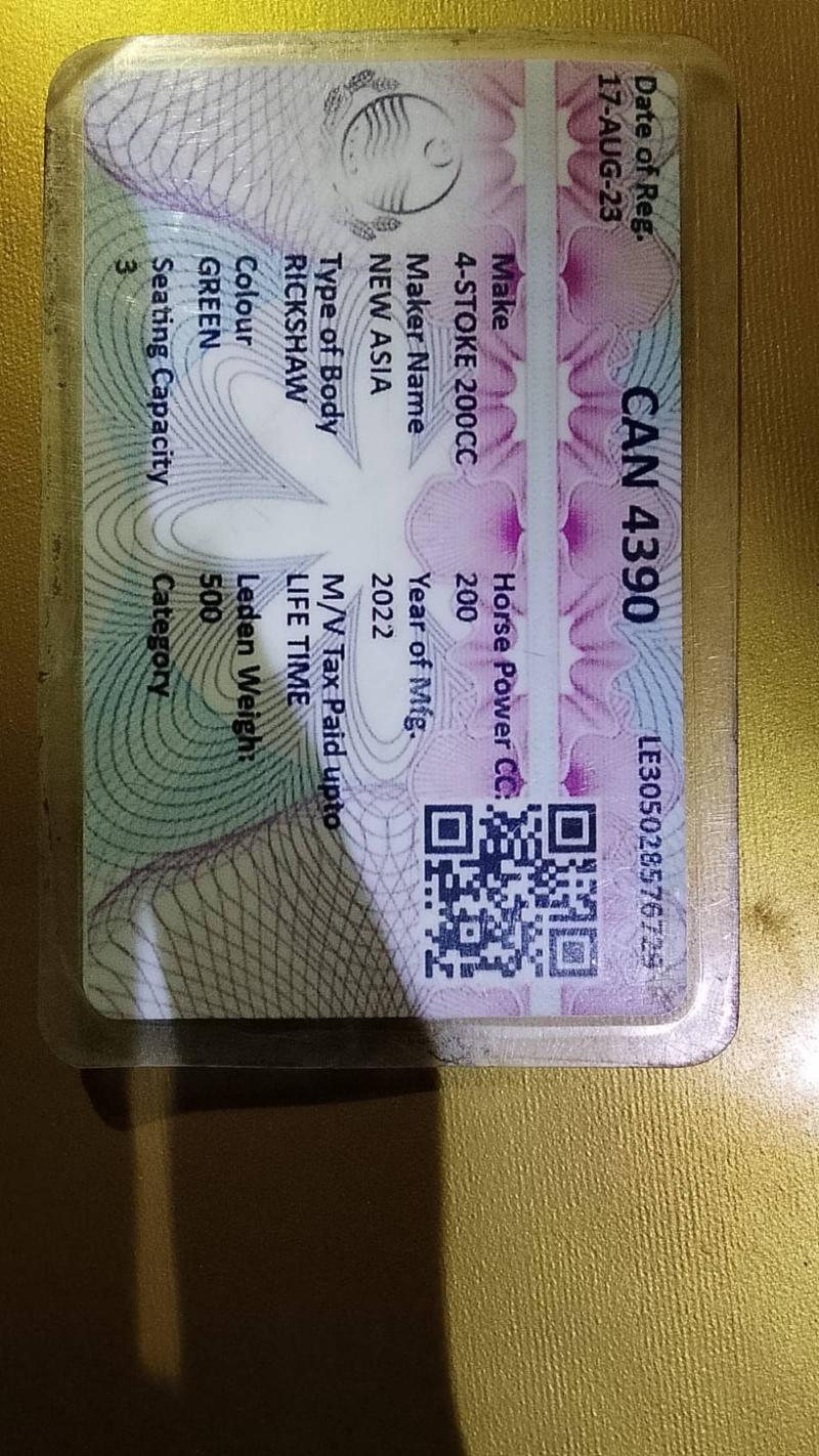 New Asia Auto Rikshaw